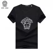 versace vintage logo-print t-shirt cool embroidery medusa noir